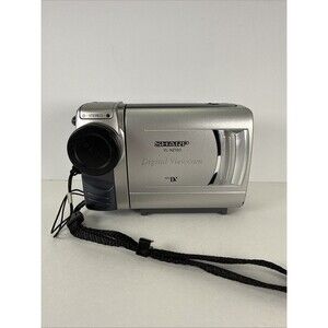 Working Great Sharp VL-NZ50U Digital Viewcam MiniDV Camcorder Only Vintage